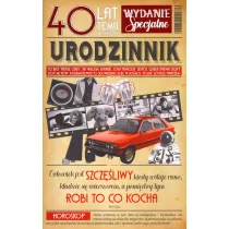 AbCard Kartka okoliczno�ciowa Urodziny 40