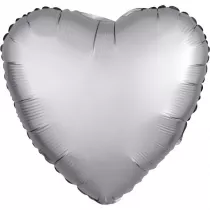Amscan Balon foliowy Lustre srebrny gwiazda luzem 48cm