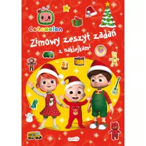 Cocomelon. Zimowy zeszyt zada z naklejkami