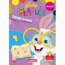 Gwka pracuje. Zabawa sowem z naklejkami
