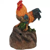 Esschert Design Figurka ogrodowa piejcy kogut