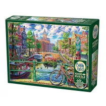 Puzzle 1000 Amsterdam, Niderlandy G3 Cobble Hill
