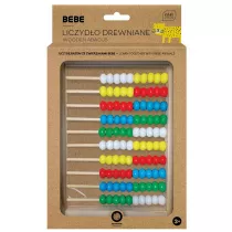 Liczydo drewniane z podstawk BB KIDS Interdruk