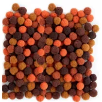 Brewis Pompony br�zowe 10mm