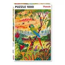Puzzle 1000 el. Ara zielona Piatnik