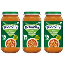 BoboVita Gulaszdrobiowy zpieczarkamiiziemniaczkami po 15. miesicu zestaw 3 x 250 g