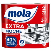 Mola Rczniki papierowe Extra Mocne Ecolabel 2 szt.