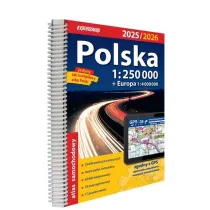 Polska atlas samochodowy 1:250 000 w.2025