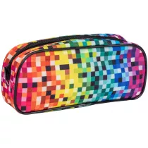 Happy Color Pi�rnik saszetka z 1 zamkiem PIXI rainbow