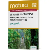 Matura 2026. Geografia. Arkusze maturalne z rozwi�zaniami krok po kroku. Zakres rozszerzony