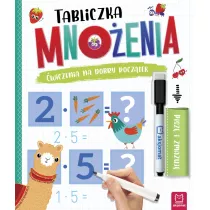 Tabliczka mno�enia. �wiczenia na dobry pocz�tek. Pisz� i zmazuj�