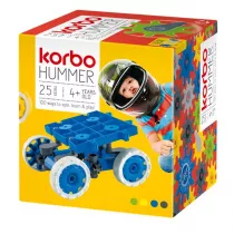 Korbo Klocki 25 el. Hummer Blue