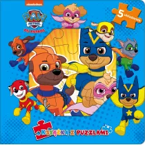 Ksika z puzzlami. Psi Patrol