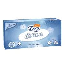 Foxy Chusteczki kosmetyczne Cotton 90 szt.