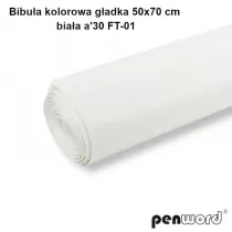 Penword Bibua kolorowa gadka biaa 50x70cm 30 arkuszy