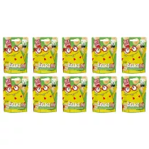 BeRaw Kids elki Banan z chrupkami zgrzewka 10 x 35 g