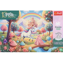 Puzzle 100 element�w Fantasy Jednoro�ec TREFL 16574 TR