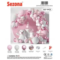 Zestaw balon�w. 107 sztuk
