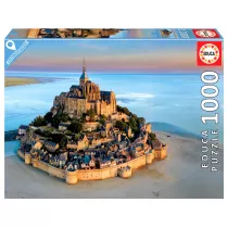 Puzzle 1000 el. Mont Saint-Michel/Francja Educa