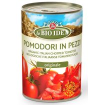 La Bio Idea Pomidory krojone bez skóry 400 g Bio