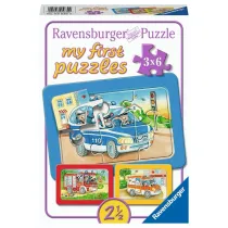 Puzzle 3x6 Emergency Vehicles Ravensburger