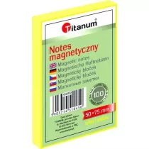 Titanum Notes elektorstatyczny ��ty 50x75mm 100 kartek