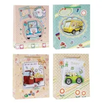 Torebka ozdobna pop-up 18x23x8cm mix ROZETTE