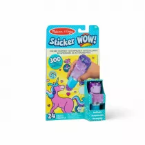 MELISSA Sticker WOW! Stempel z naklejkami Jednoroec 50317 Melissa & Doug