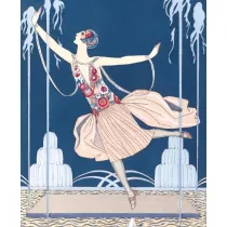 Museums & Galleries Karnet z kopert� La Danseuse aux Jets d'Ea 17x14 cm
