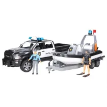Dodge RAM 2500 Policyjny Pikap z �odzi� Bruder