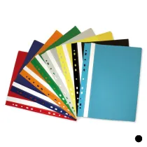 Panta Plast Skoroszyt A4 PP z europerforacj� czarny 20 szt.