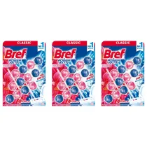 Bref WC Power Aktiv Zawieszka myj�co-zapachowa do muszli WC Zestaw 3 x 150 g