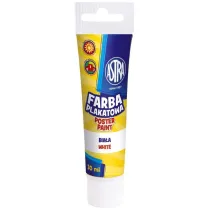 Astra Farba plakatowa tuba 30 ml biaa