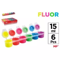 Mp Main Paper Farba plakatowa tempera fluor 6x15ml