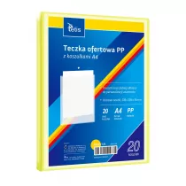 Teczka ofertowa A4 PP + 20 koszulek ta