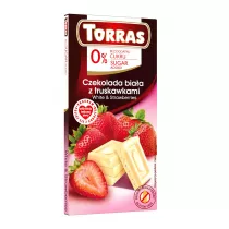 Torras Czekolada bia�a z truskawkami 75 g