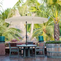 Songmics Parasol ogrodowy 200 x 125 cm