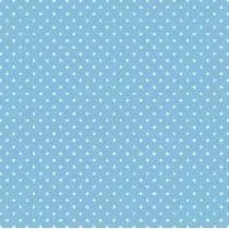 Serwetki Lunch Daisy - White Dots on Blue SDOG036804
