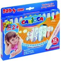 Carioca Flamastry Maxi Baby 12 szt.