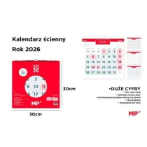 Kalendarz 2026 �cienny motyw Main Paper