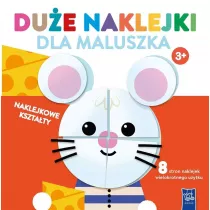 Due naklejki dla maluszka 3+ Myszka