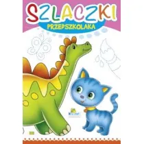 Kolorowanka Szlaczki przedszkolaka Dinozaur