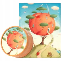 Puzzle Alison Jay - Brzoskwiniowy Raj (216 element�w) Yamann