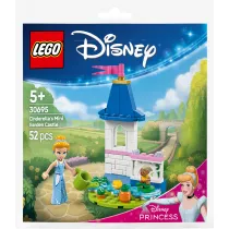 LEGO Disney Princess Miniaturowy zamek Kopciuszka z ogrodem 30695