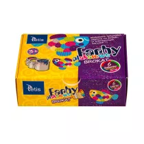 Tetis Farby plakatowe brokatowe 6 x 20 ml