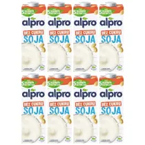Alpro Nap�j sojowy nies�odzony zestaw 8 x 1 l