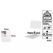 Artix Tablica malarska 10x15x0,3cm 280G/m2 (6szt)