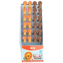 Dugopis wymazywalny soft animals nieb (24szt) M&G
