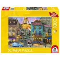 Puzzle 1000 el. PQ Ulice Pary�a Francja Schmidt