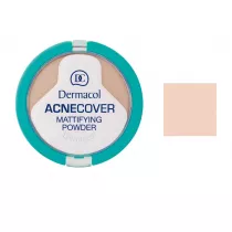 Dermacol Acnecover Mattifying Powder matuj�cy puder w kompakcie 01 Porcelain 11 g